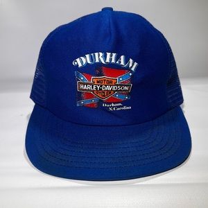 Harley Davidson Durham North Carolina Trucker Hat